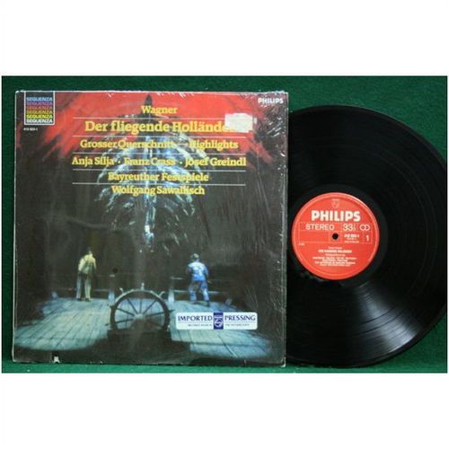 Sawallisch/Silja/Cra ss - Wagner: Flying Dutchman - 412 024-1 - NM