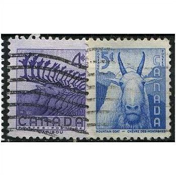 1956 SG 486/487 - fine used (o)