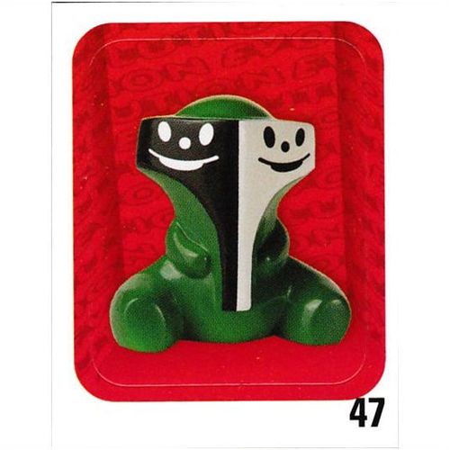 Power Gogo's Crazy Bones Series 2 Stickers - #47 - Duop