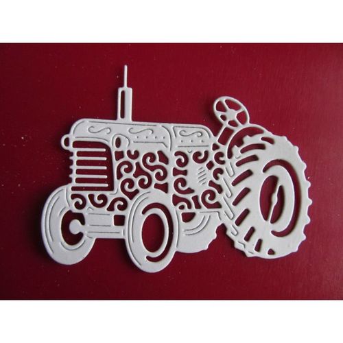 6 x Tattered Lace Die Cuts Classic Tractor