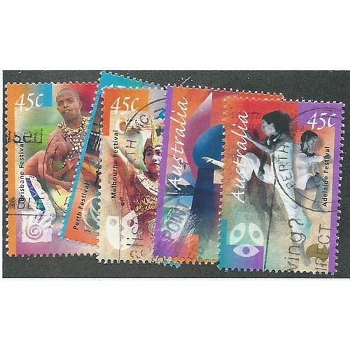 AUS 2000 SET 'FESTIVAL'(5v) FINE USED (EBID38-924)