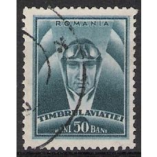 Zm Mi 15: 50 b. turquoise-blue Postal Tax: Aviation Fund, comb p. 14½:14