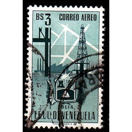 VENEZUELA [1951] MiNr 0707 ( O/used ) Architektur