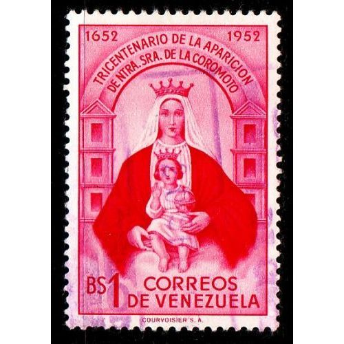 VENEZUELA [1952] MiNr 0834 ( O/used ) Religion