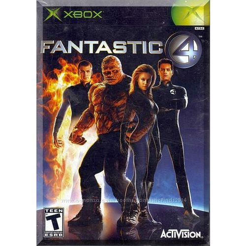 XBOX - Fantastic 4 (2005) *Jessica Alba / Marvel Comics / Movie Based Title*