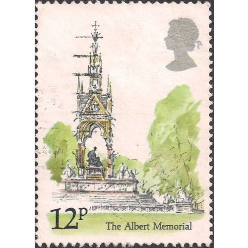 GB, Albert Memorial, green 1976, 12p