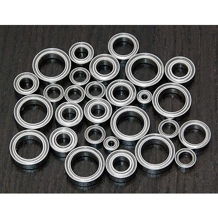 (28pcs) TAMIYA F201 CHASSIS Metal Sealed Ball Bearing Set