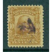 Used 307 10c Daniel Webster Just Clears M05928