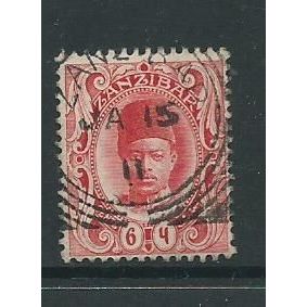 zanzibar stamps. sg227 used sg 227