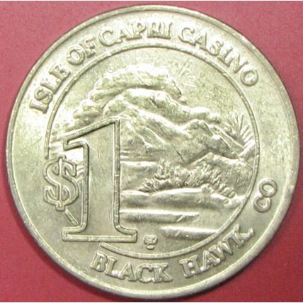Isle Of Capri. $1 Casino Token. Black Hawk, CO. U77.