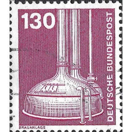 GERMANY, Industrial technology, Brewery still, lilac-pink 1982, 130pf, #7