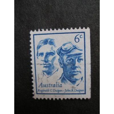 Australia 1970 - John and Reginald Duigan - Aviation Pioneers - Used