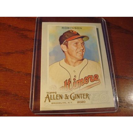 2020 Allen & Ginter, 3-HOF Cards, SEAVER/ROBINSON/MATHEWS