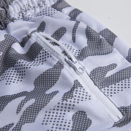 Men Camouflage Shorts Casual Summer Sports Gym Outdoor Zipper Pocket Short Pants