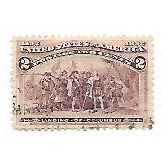 USA 1893 COLUMBIAN EXPO CUSTOMER REQUEST NJA 1c & 2c USED