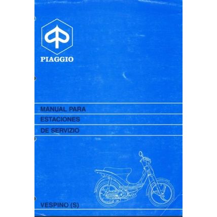 PIAGGIO VESPA VESPINA S MANUAL PARA ESTACIONES DE SERVIZIO SCOOTER 61 PAGINA ESP