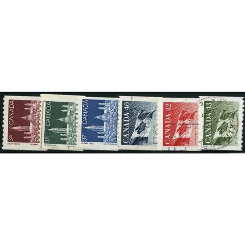 1985/2000 6 different values - fine used (o)