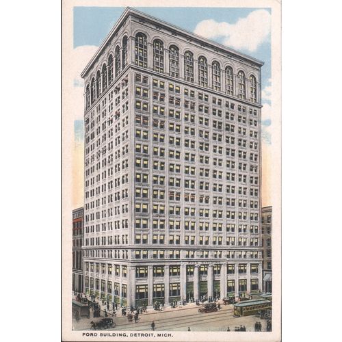 USA PC - Ford Building, Detroit, Michigan