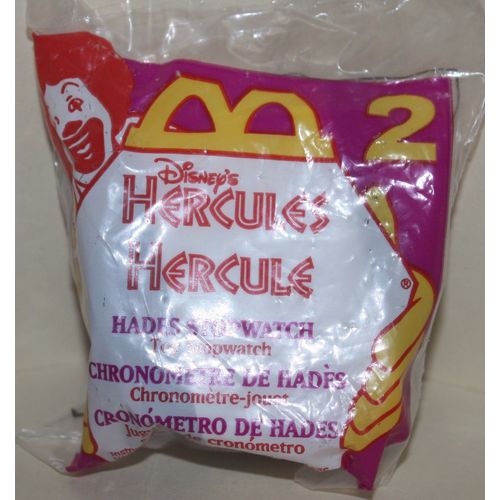 1998 McDonalds Disney's Hercules II #2 Hades' Stopwatch Mint in Package