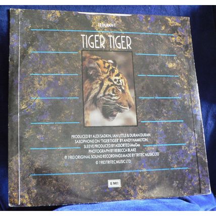 Duran Duran - New Moon On Monday 12" single + Tiger Tiger EMI 1983