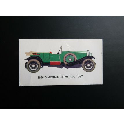 Mobil Oil 1966 Vintage Cars Cards Card Variants (e33)