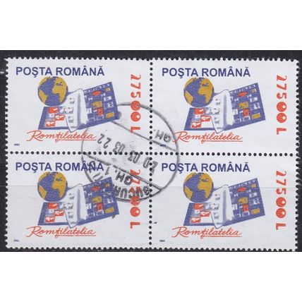 RUMÄNIEN ROMANIA [2002] MiNr 5676 4er ( O/used ) Briefmarken