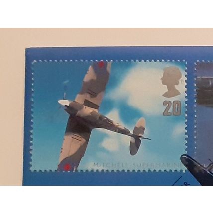 1997 PNC Limited Edition UK £2 Coin & Stamp Cover - Military Aircraft Aeroplanes