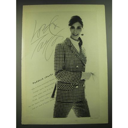 1968 Lord & Taylor Jackfin's Pantsuit Advertisement - photo by Robert Randall