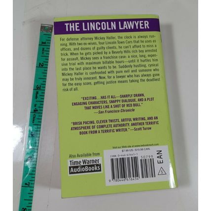 the Lincoln Lawyer by Michael Connelly 2005 paperback