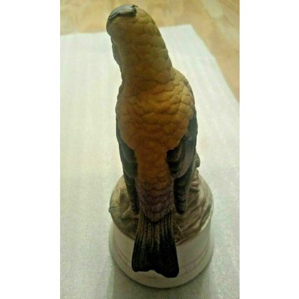 Vintage Gold Finch 8 1/2" Figurine Porcelain Bird Statue Hand Painted - KW5158