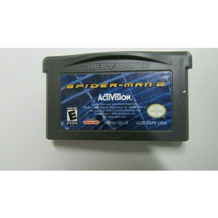 Gameboy Advance Game Boy SPIDER MAN,SPIDER MAN 2,NAMCO MUSEUM,PIRATES OF THE CAR