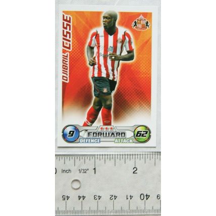 2008/09 Topps Match Attax Trading Card - Djibril Cisse, Sunderland