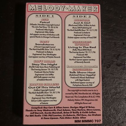 Various - Magnificent Seven - Melody Maker Sampler 1996