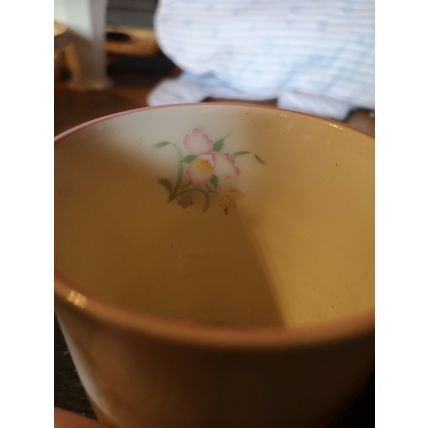 Fine Bone China Springfield Mug With Floral Design