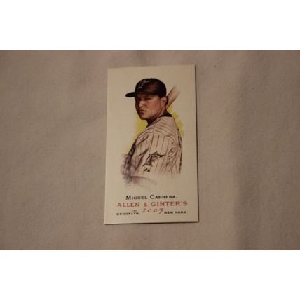 Miguel Cabrera 2007 Topps Allen & Ginter's MINI NO. 90