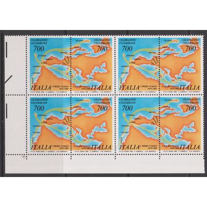ITALY 1990 Columbus's First Voyage. MNH (p463)