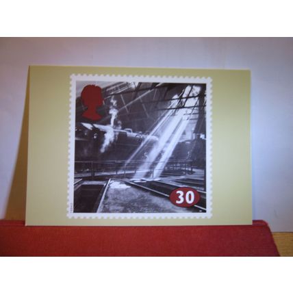 30p STAMP, THE AGE OF STEAM issued 1994 by Royal Mail unused postcard #