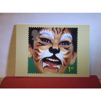 HOPES FOR THE FUTURE 1st stamp.. issued 2001 by Post office unused postcard =