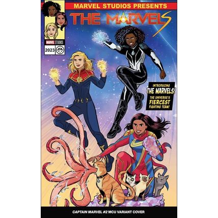 Captain Marvel (2023) #2 Marvel Comics Natacha Bustos MCU Cover LGY#186