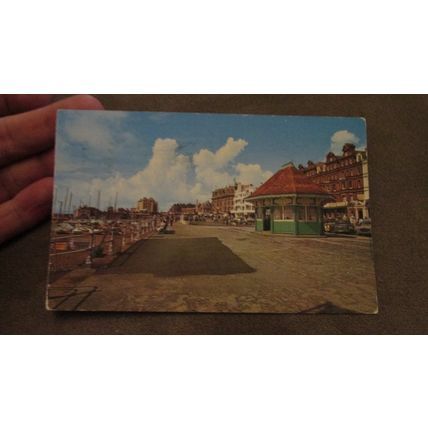 1975 fr Postcard - The Promenade - Bexhill on sea, Sussex