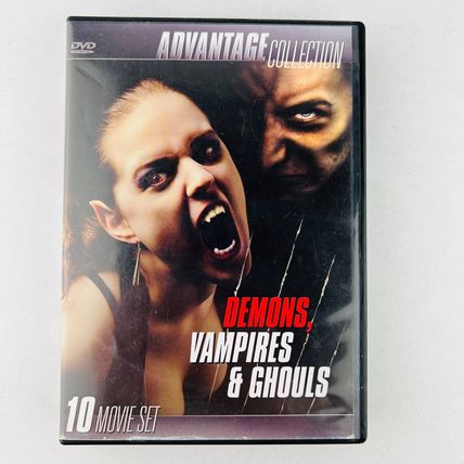 Demons, Vampires & Ghouls DVD 10 Movie Horror Set Halloween Scare Fest