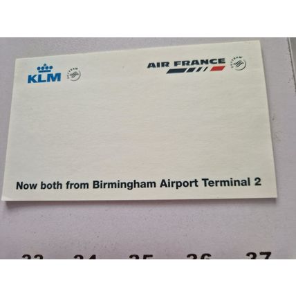 KLM AIR FRANCE STICKY PAD