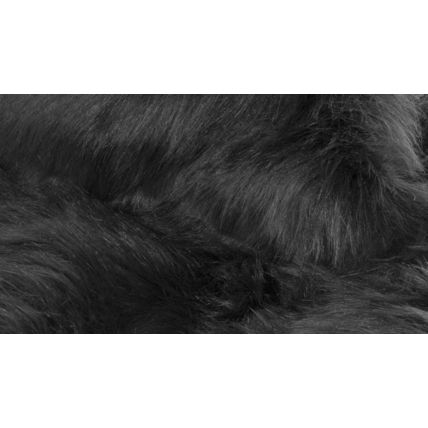 2' X 3' Black Animal Print Area Rug