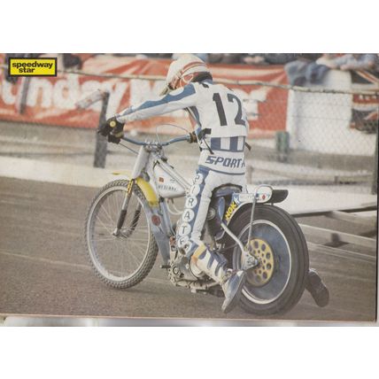 Speedway Star magazine : March 31, 1984. Hans Nielsen column.