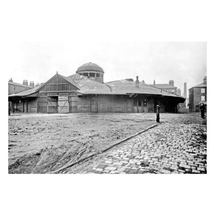 pt3446 - Leather Market , Leeds , Yorkshire - print 6x4