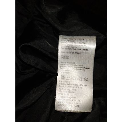 DKNY Feather & Down Winter coat/jacket Size Medium ,mayfit size 14