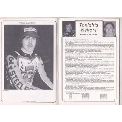 Birmingham Brummies Speedway Programmea. (14 PROGRAMMES JOB LOT)