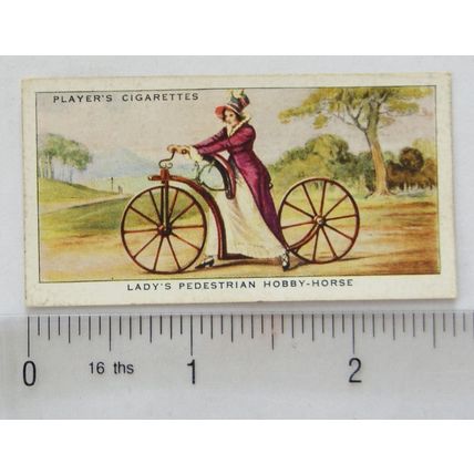 1939 John Player & Sons Cycling No. 2 Ladies Pedestrian Hobby=horse