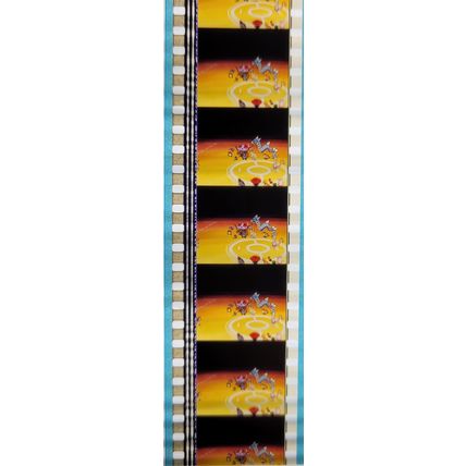 Pokemon . Pk FBP - d093o . 1 STRIP OF 5 - 35MM FILM CELLS