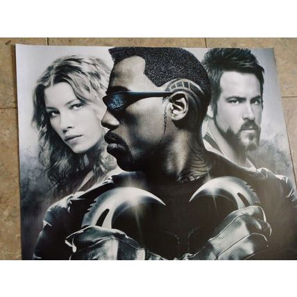 Blade Trinity - Movie Poster with Wesley Snipes as Blade and Ryan Reynolds